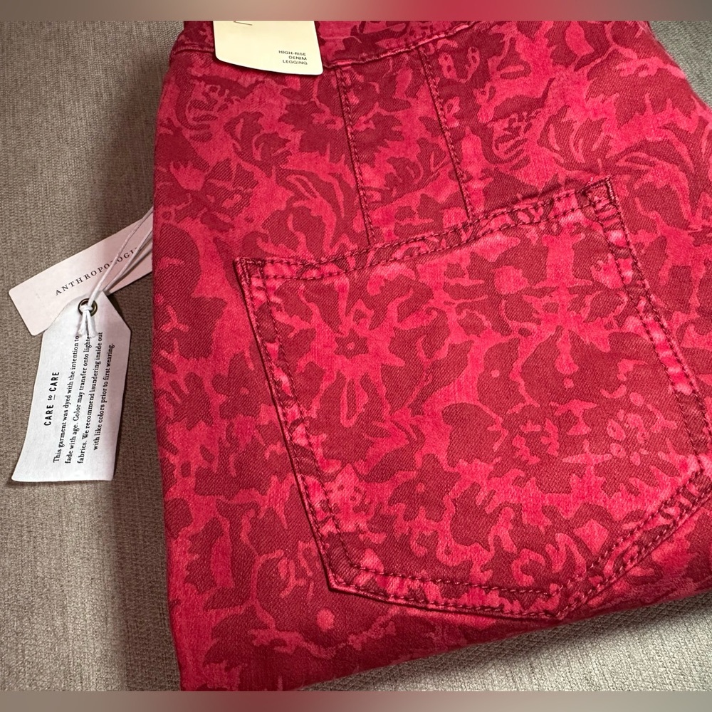 Anthropologie pilcro denim leggings Size 32 - Picture 3 of 8